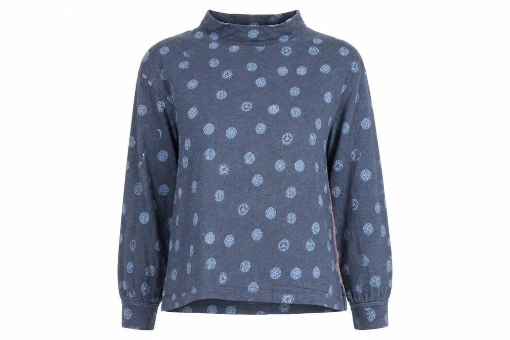 Womens UK Size 10 White Stuff Blue Basic Blouse