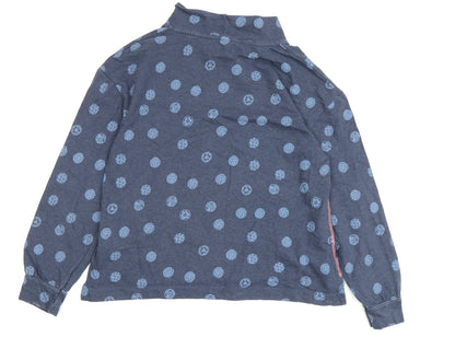Womens UK Size 10 White Stuff Blue Basic Blouse