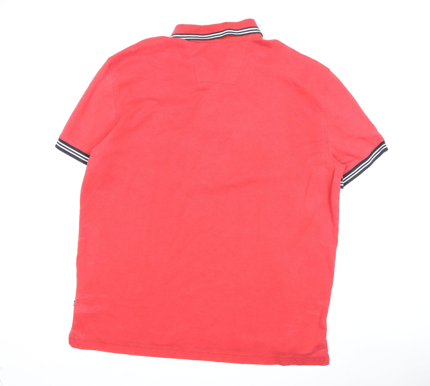 Nautica Men's Red Slim Fit Polo Shirt XXL