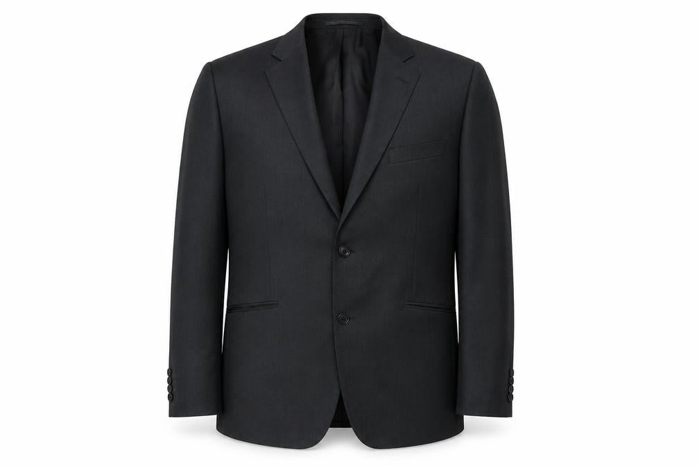 Mens UK Size 42 Dehavilland Regular Black Suit Jacket