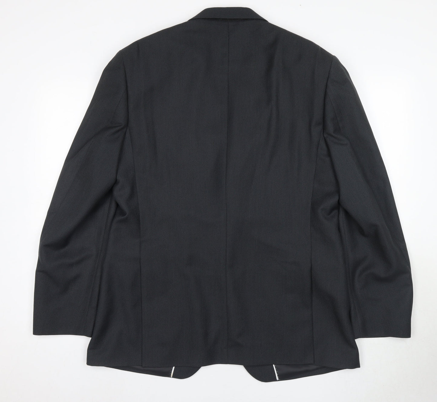 Mens UK Size 42 Dehavilland Regular Black Suit Jacket