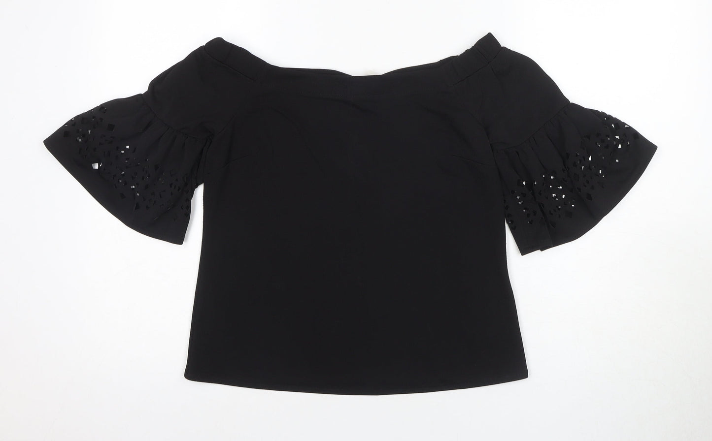 Banana Republic Women's Black Off-Shoulder Blouse XS