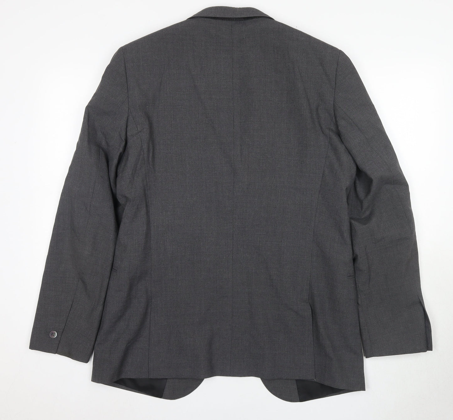 Mens UK Size 42 T.M.Lewin Regular Grey Suit Jacket