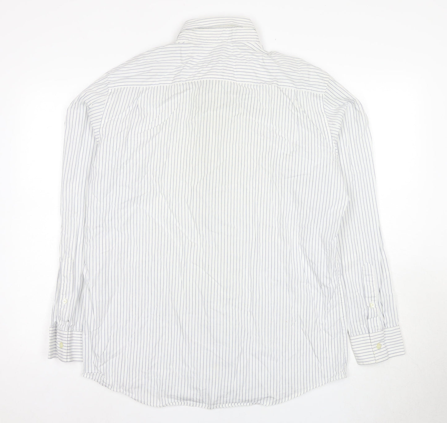 Mens UK Collar Size L Banana Republic Smart White  Dress Shirt