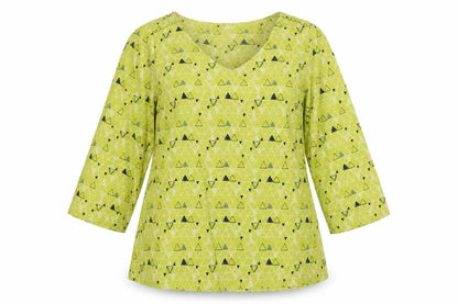 Womens UK Size 8 White Stuff Green Tunic Blouse