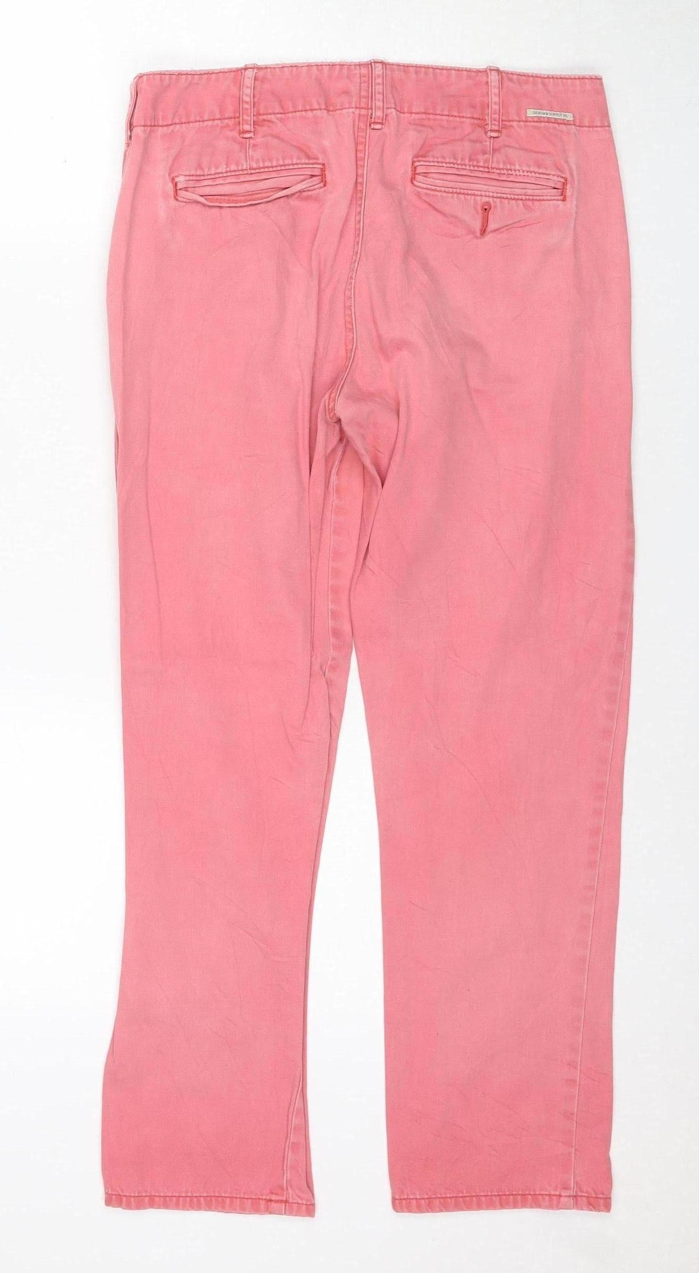 Ralph Lauren Women's Pink Straight Jeans Size 26
