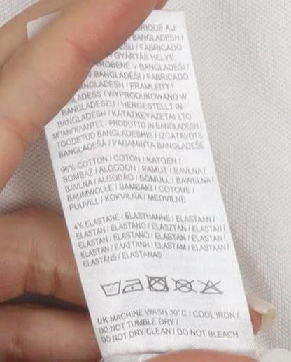 Slazenger Men's White Polo Shirt M Solid Logo