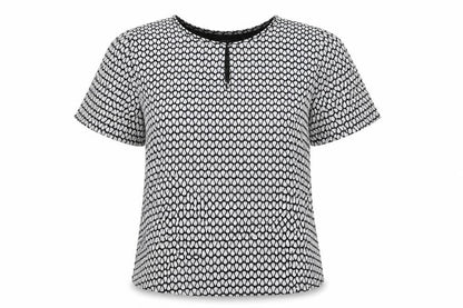 Womens UK Size S Van Heusen Black  T-Shirt