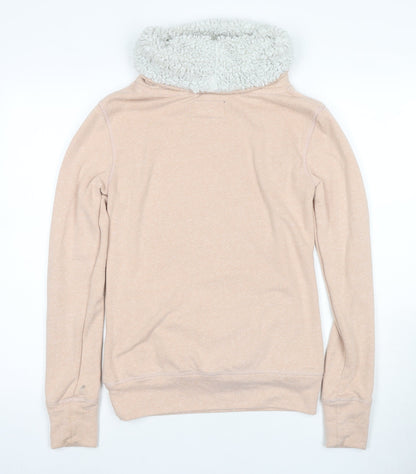Superdry Women Beige XS Pullover Hoodie
