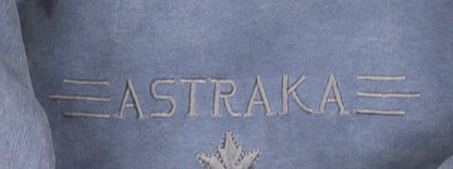 Womens UK Size L Astraka Blue Rain Coat