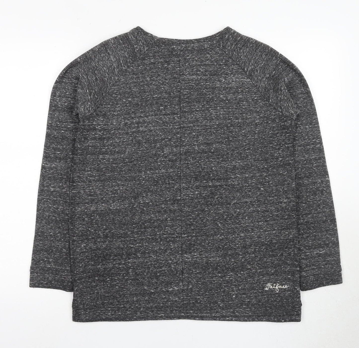 Womens UK Size 10 FatFace Grey Sweatshirt Sweatshirt