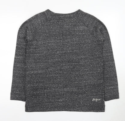 Womens UK Size 10 FatFace Grey Sweatshirt Sweatshirt