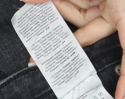 Jack & Jones Men's Black Distressed Jeans, Size 32