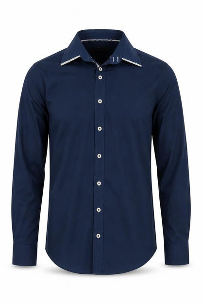 Mens UK Collar Size S Thomas Nash Smart Blue  Dress Shirt