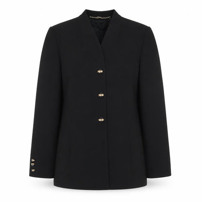Womens UK Size 8 Viyella Regular Black Blazer