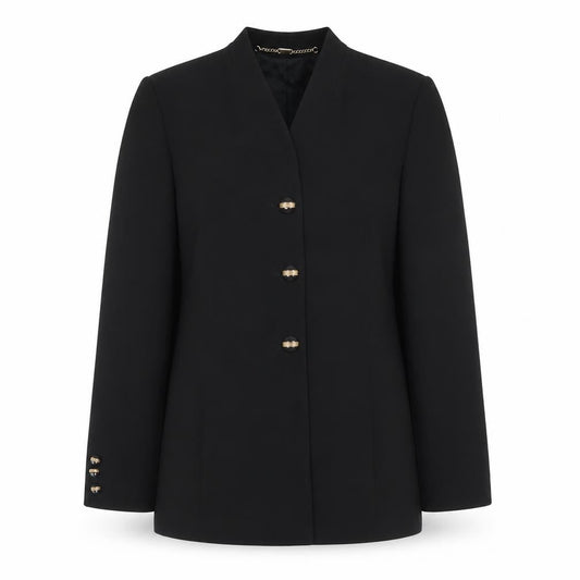 Womens UK Size 8 Viyella Regular Black Blazer