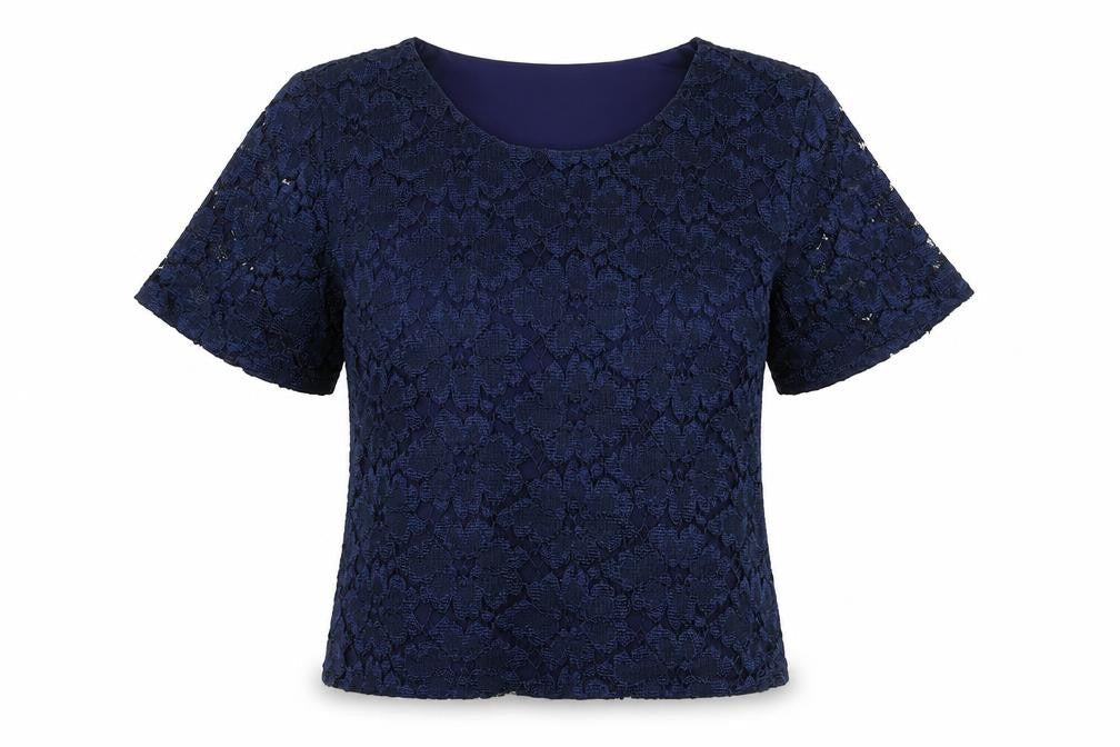 Womens UK Size 12 Eastex Blue  Blouse