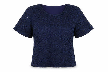 Womens UK Size 12 Eastex Blue  Blouse