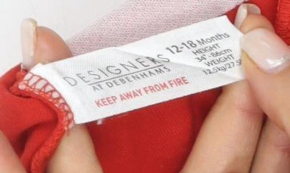 Designers Debenhams Baby Red Polo Shirt, 12-18 Months