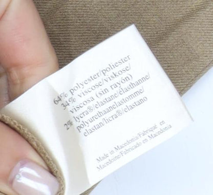 Laura Ashley Women's Beige Dress Pants UK 16