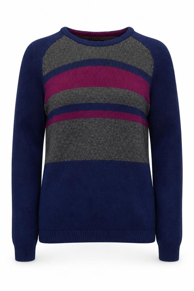 Unisex Adults UK Size M Ted Baker Multicoloured Pullover Jumper