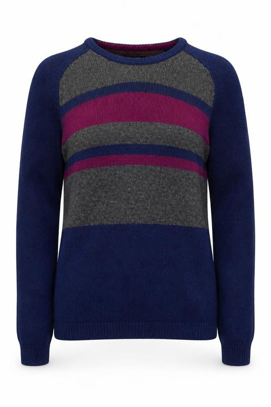 Unisex Adults UK Size M Ted Baker Multicoloured Pullover Jumper
