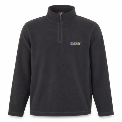 Mens UK Size S Regatta Black 1/4 Zip Sweatshirt