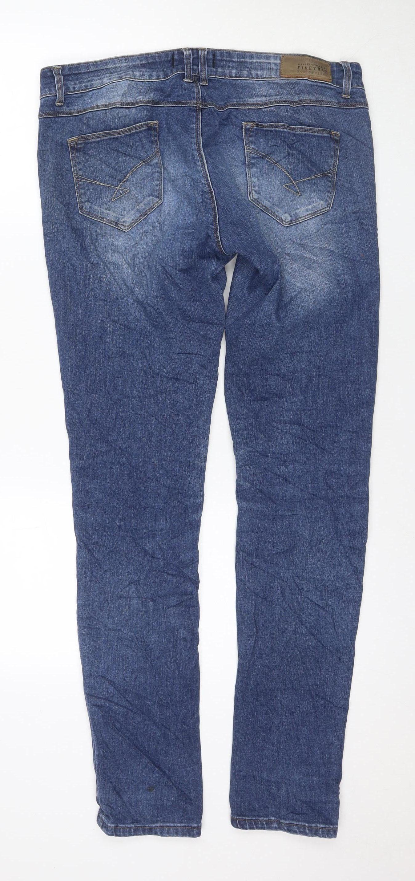 Firefly Women's Blue Skinny Jeans W30