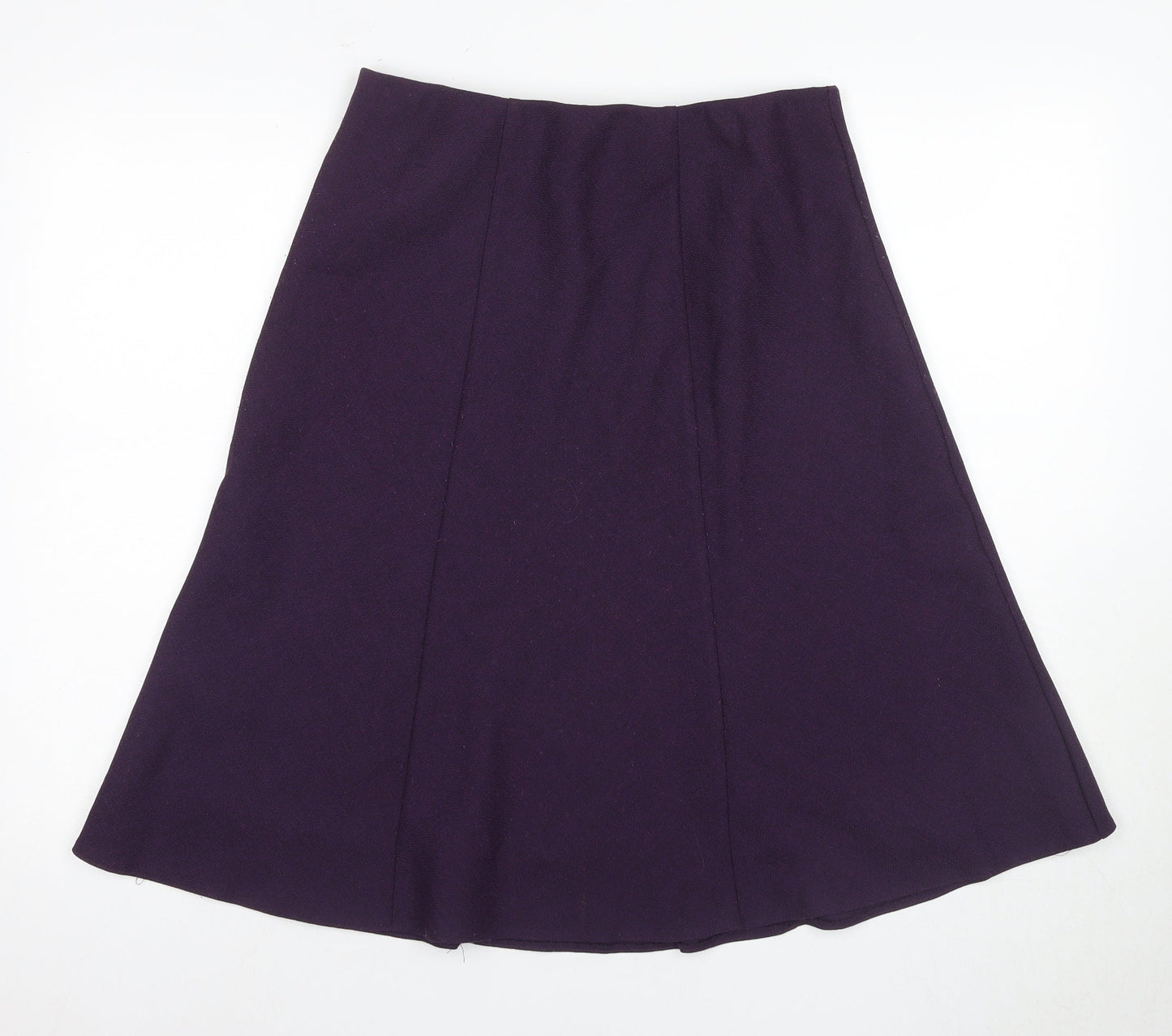 Honor Millburn Women's Purple A-Line Skirt, Size 12