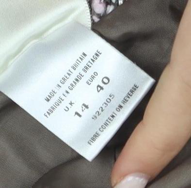 Eastex Women's Multicoloured Check A-line Skirt Size 14