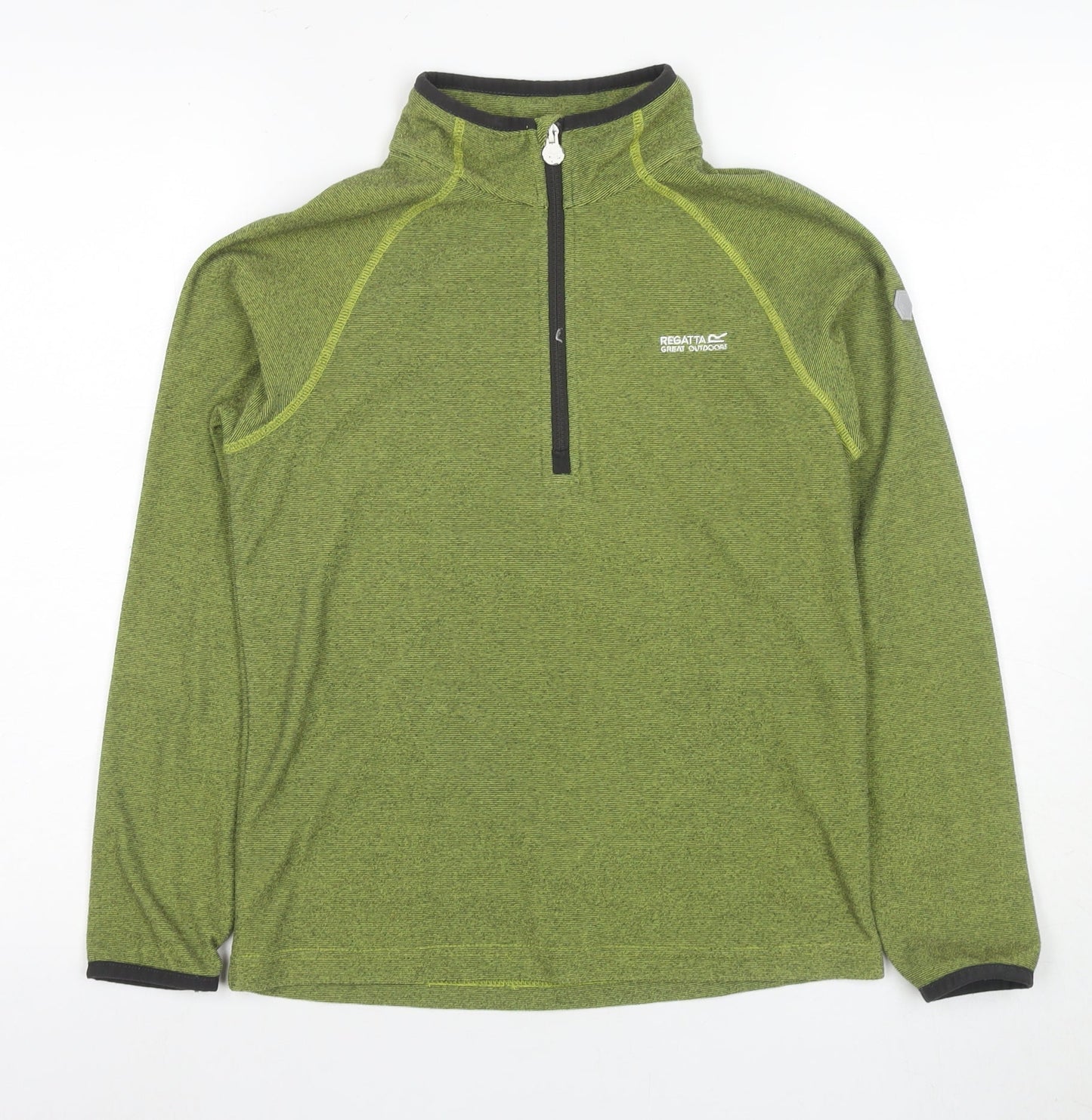 Regatta Boys Green Full Zip Hoodie 14 Years