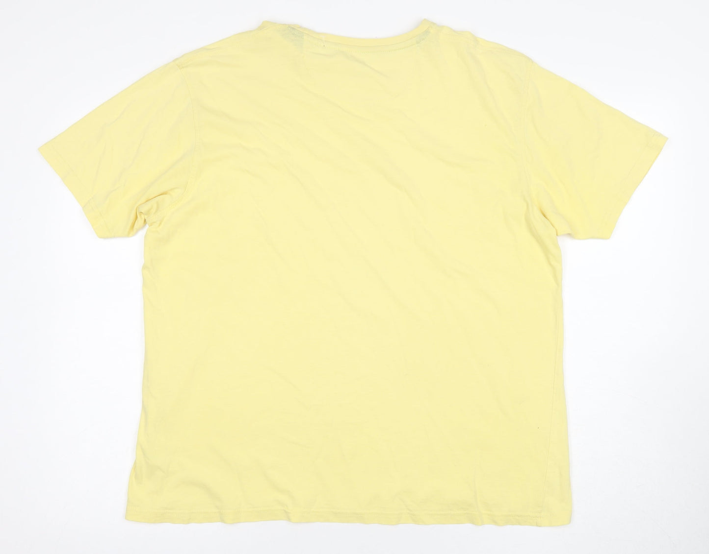 Mens UK Size L James Pringle Yellow  T-Shirt