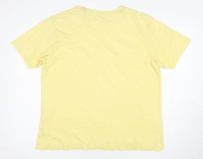 Mens UK Size L James Pringle Yellow  T-Shirt