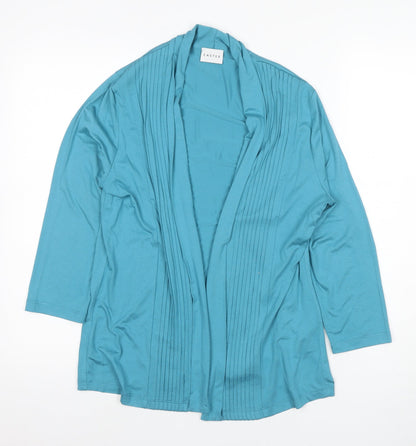 Womens UK Size 12 Eastex Blue Basic Blouse