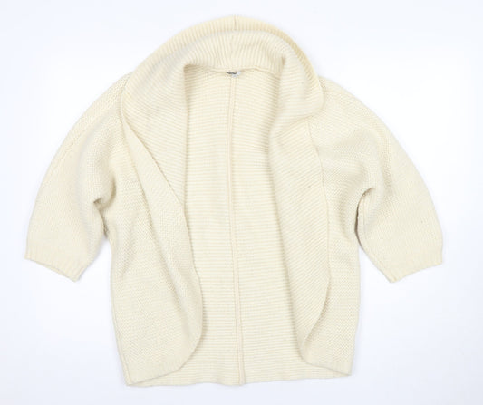 Gap Women's Ivory Cardigan Medium Relaxed