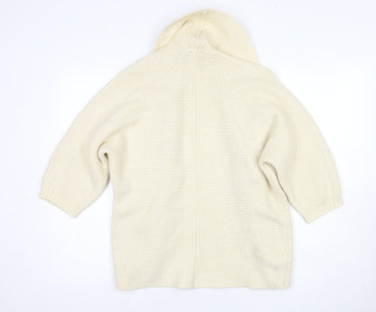 Gap Women's Ivory Cardigan Medium Relaxed