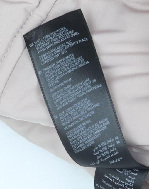 Principles Women's Beige Quilted Jacket Size 10