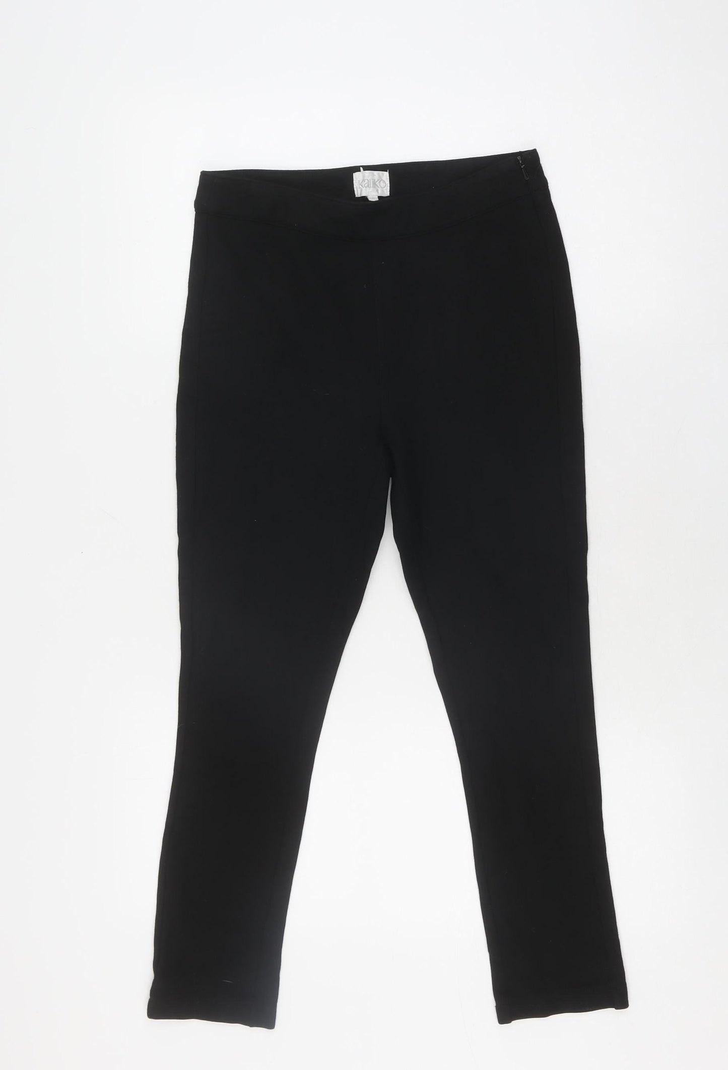 Kaliko Women's Black Cotton Blend Leggings Size 8
