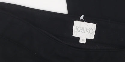 Kaliko Women's Black Cotton Blend Leggings Size 8