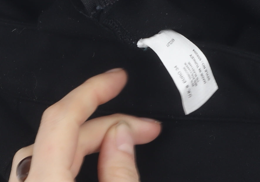 Kaliko Women's Black Cotton Blend Leggings Size 8