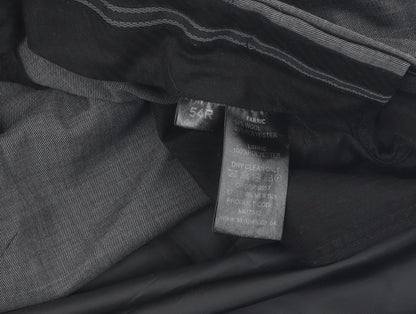 Skopes Men's Grey Classic Fit Dress Pants