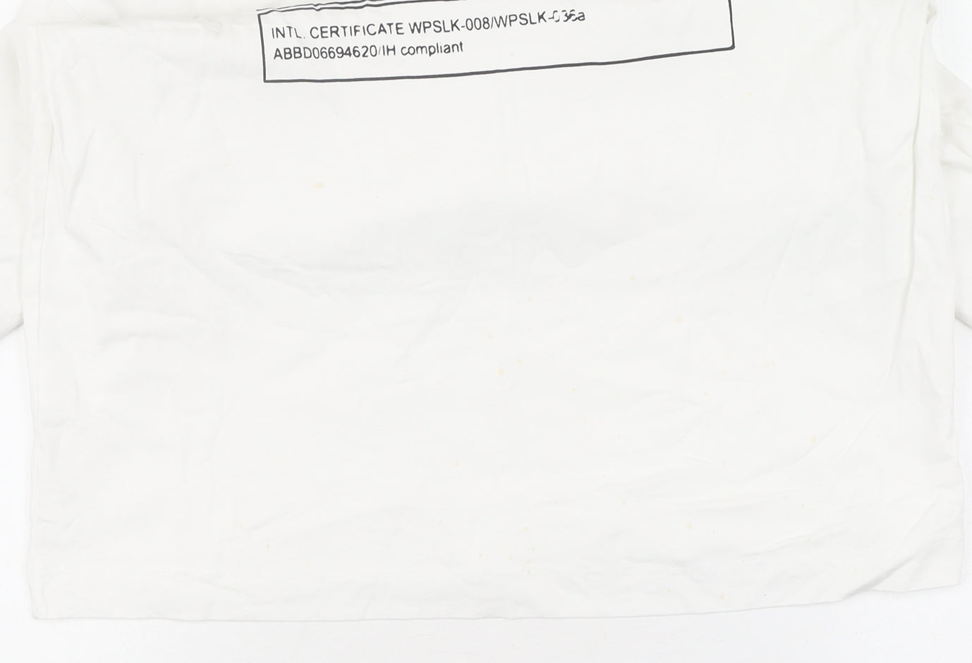 Reserved Mens White Graphic Relaxed Fit T-Shirt M