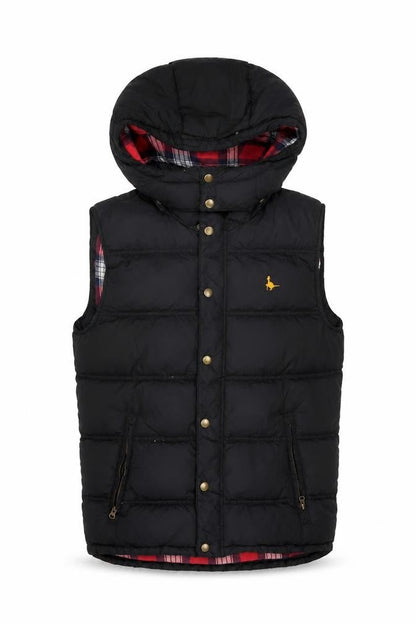 Womens UK Size XS Jack Wills Black Puffer Jacket