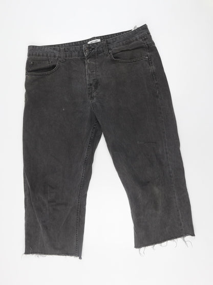 Mens UK Size 36 ONLY & SONS   Black Jeans