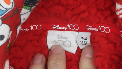 Disney Boys Hooded 100 Polyester Red Robe 11-12 Years