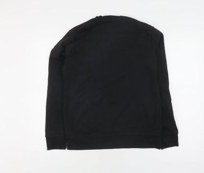 Mens UK Size S Champion Black Pullover Sweatshirt