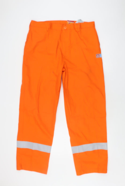 Hydra Flame Men's Orange Flame-Resistant Trousers