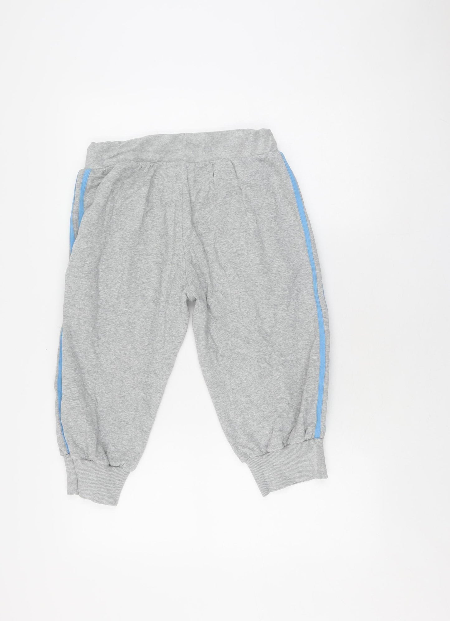 Adidas Boys' Grey Jogger Trousers - Size 12, Perfect for Casual Wear