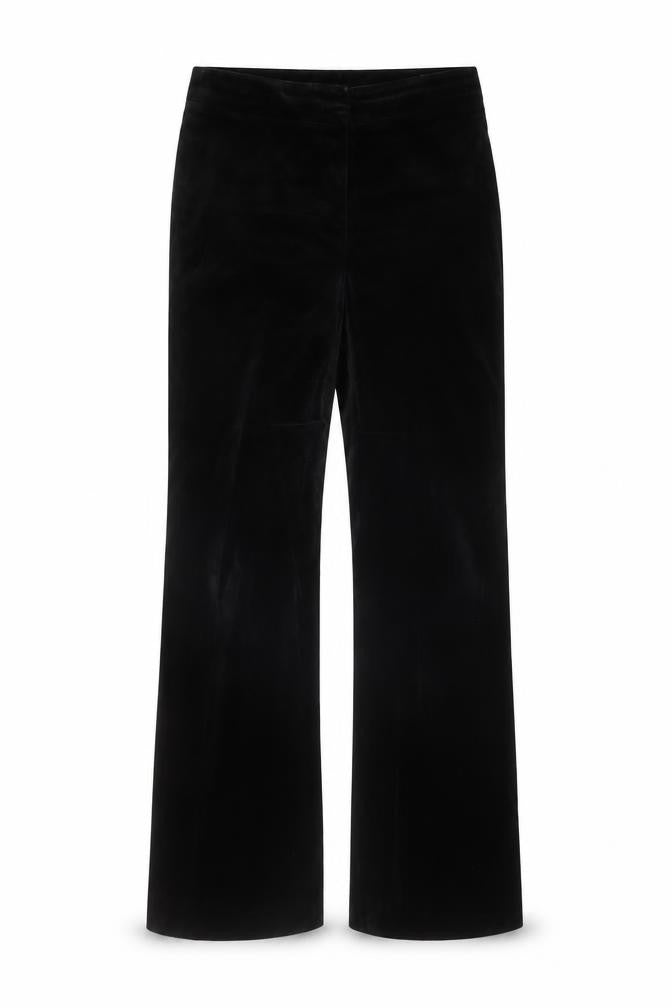 Womens UK Size 12 J. Taylor Regular Fit Dress Pants Black Trousers