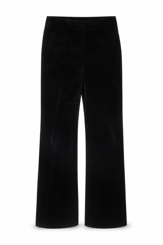 Womens UK Size 12 J. Taylor Regular Fit Dress Pants Black Trousers